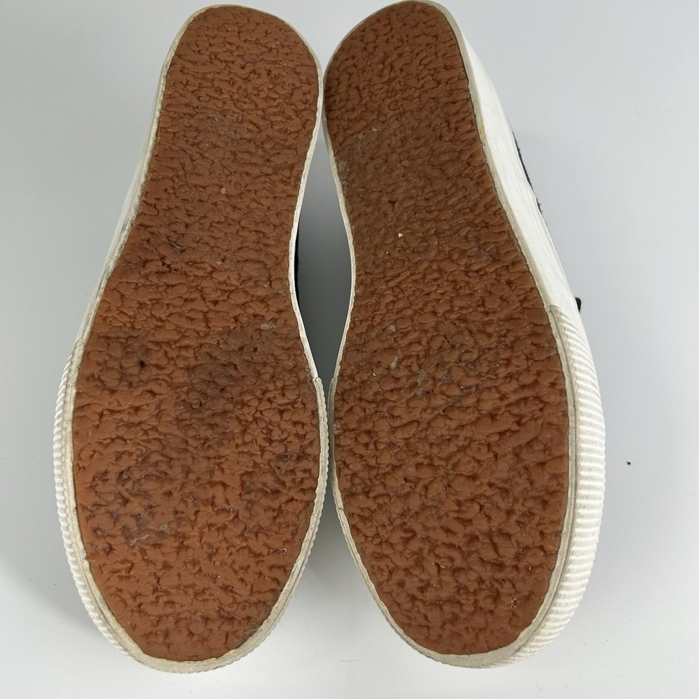Superga Platform‎ Casual Sneakers Black Women's Size 7 - Picture 6 of 11